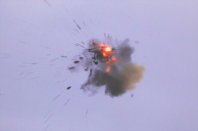 Türkiye'nin yeni silahı 'Alka' hedefleri böyle imha etti